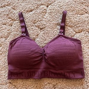 Kindred Bravely Purple Nursing Bra